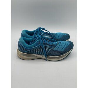 Brooks Womens Levitate Running Shoes Size 7.5 Blue Mint Silver 1202581B417
